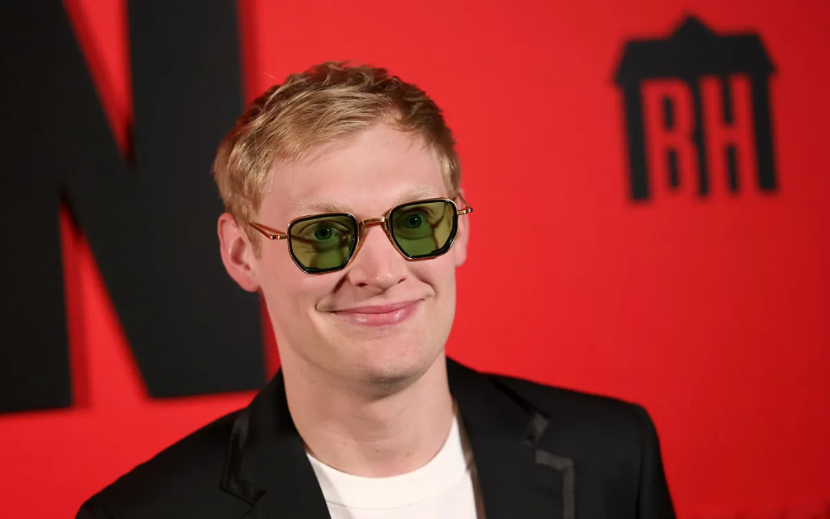 Curry Barker attends the Los Angeles Special Screening of Focus Features' "Obsession" at the Hollywood Legion Theater on May 11, 2026 in Los Angeles, California.