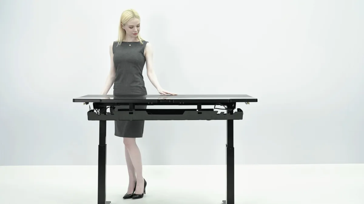 DX Racer Gaming Desk Assembly Lady