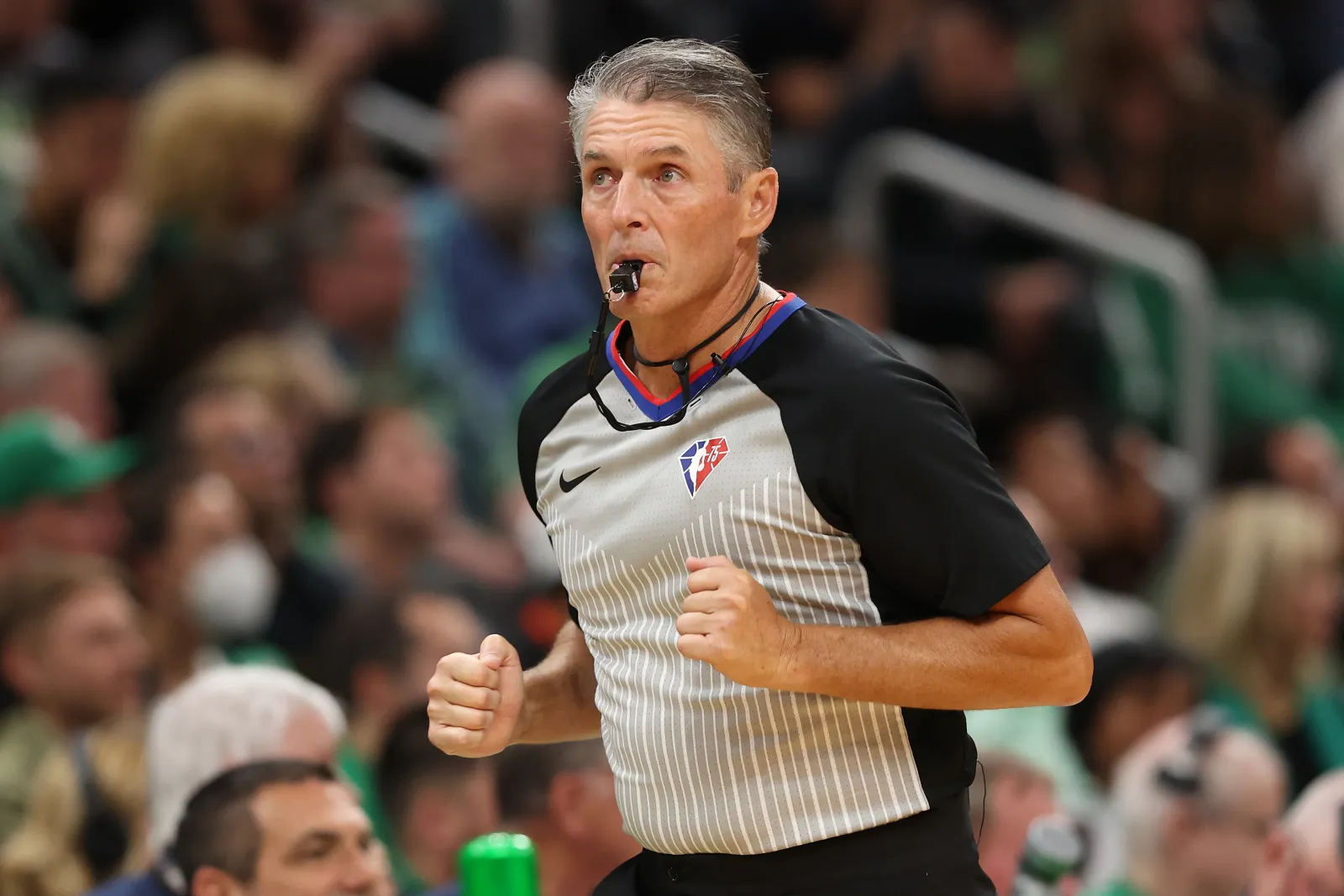 NBA official Scott Foster at NBA Finals game
