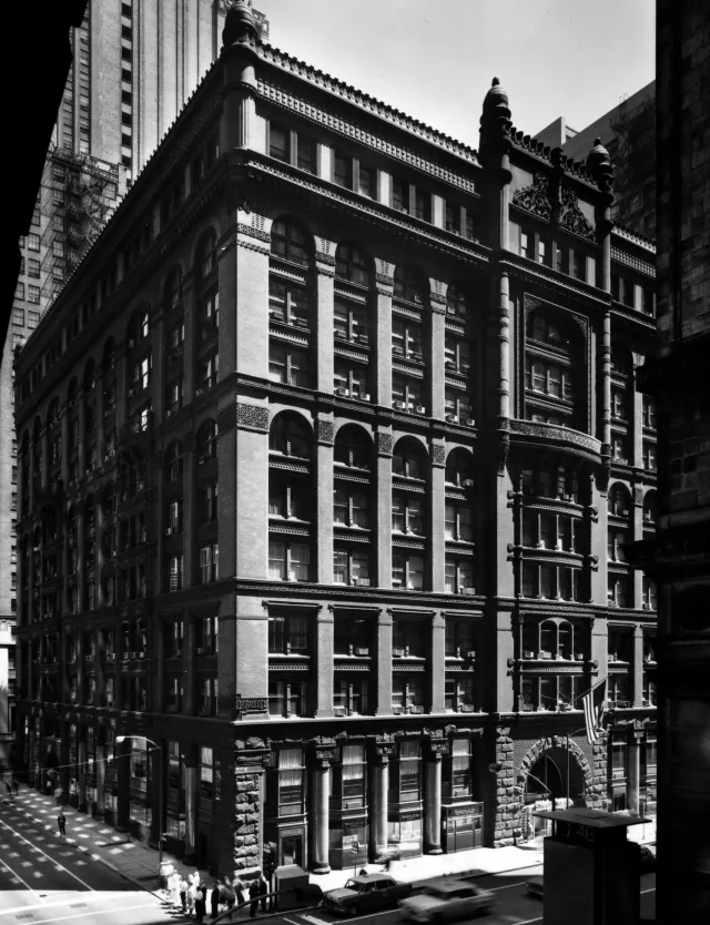 The exterior of The Rookery, pictured in 1963.