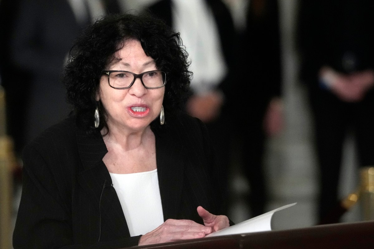 Sotomayor Warns Supreme Court Hits New 'Low Point' in Esteem for Precedent