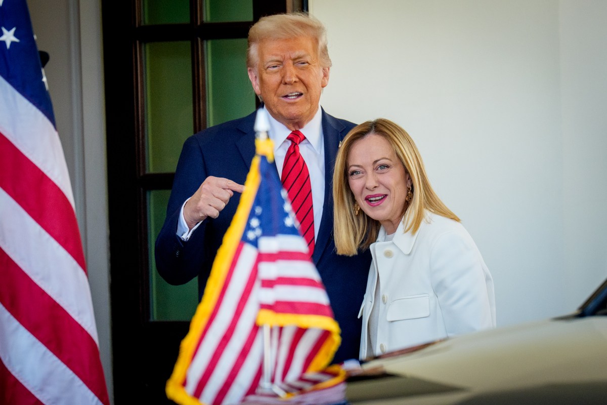 Trump Doubles Down in Photo Dispute With Italy's Meloni—'Over and Over'