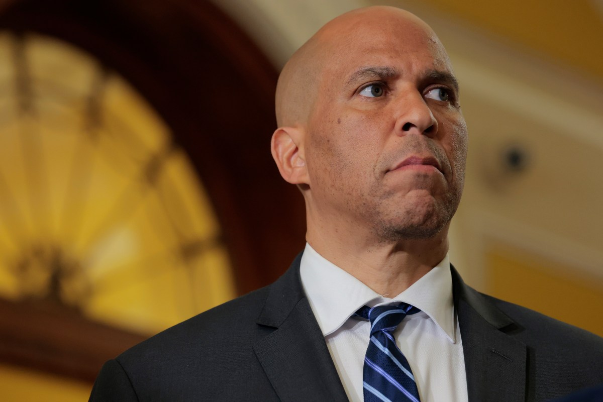 Cory Booker Rejects Trump Iran Deal After Backing End to War