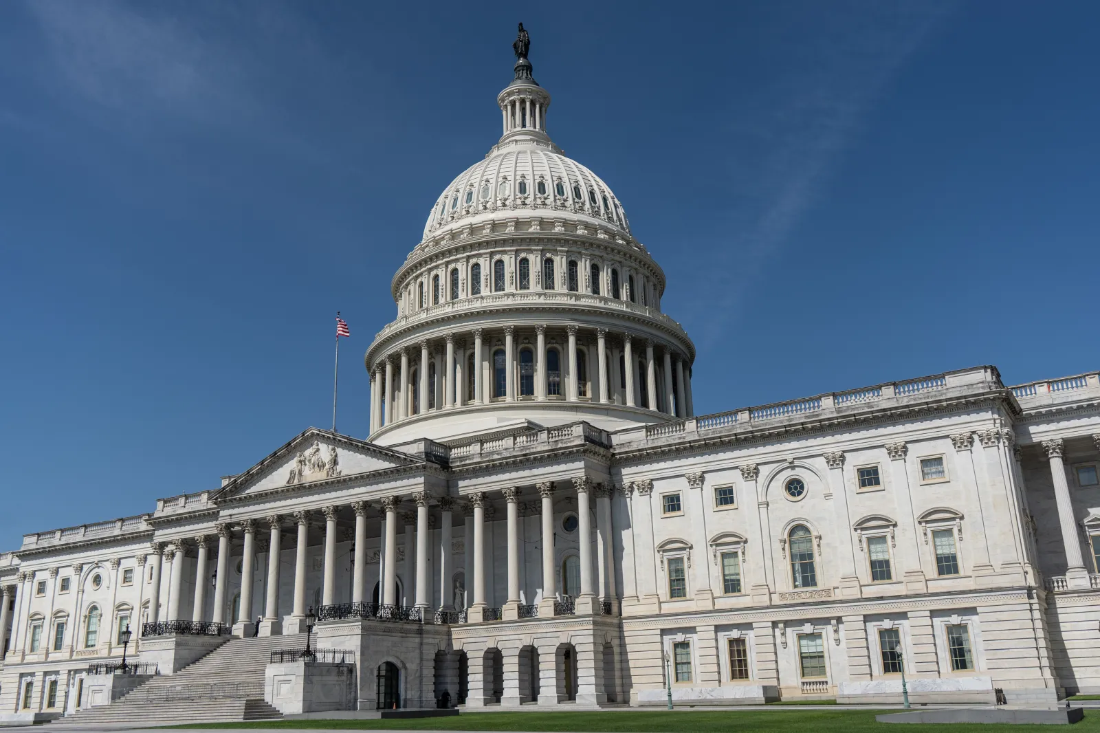 The U.S. Capitol, a landmark of American democracy and government in Washington, D.C.