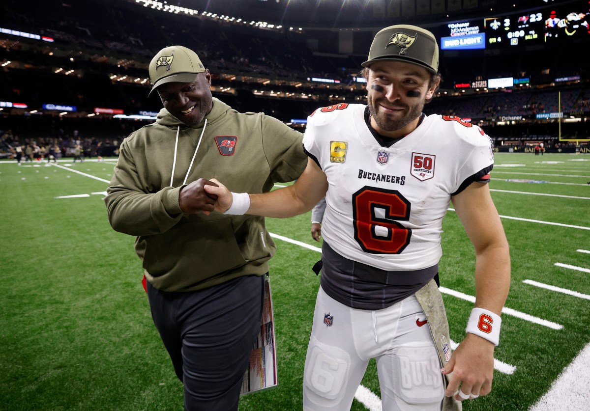 Todd Bowles Makes His Thoughts on Baker Mayfield Clear Amid Contract Talks