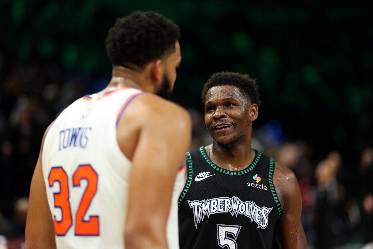 Karl-Anthony Towns Shouts Out Anthony Edwards With Emotional Message Karl-Anthony Towns Shouts Out Anthony Edwards With Emotional Message