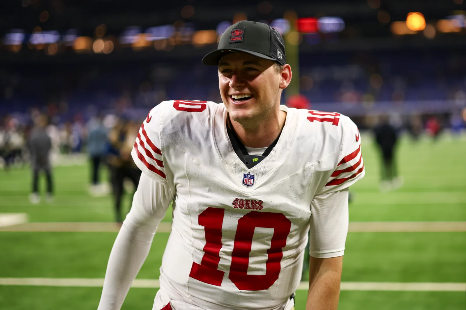 San Francisco 49ers QB Mac Jones