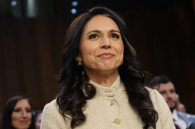 Then Director of National Intelligence Tulsi Gabbard on March 18, 2026, in Washington, D.C.