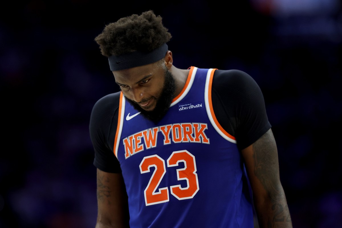 Knicks' Mitchell Robinson 'On Track' to Play in NBA Finals Game 1