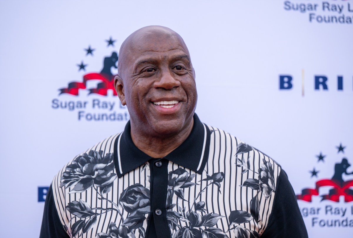 Magic Johnson Reacts to Victor Wembanyama Joining 