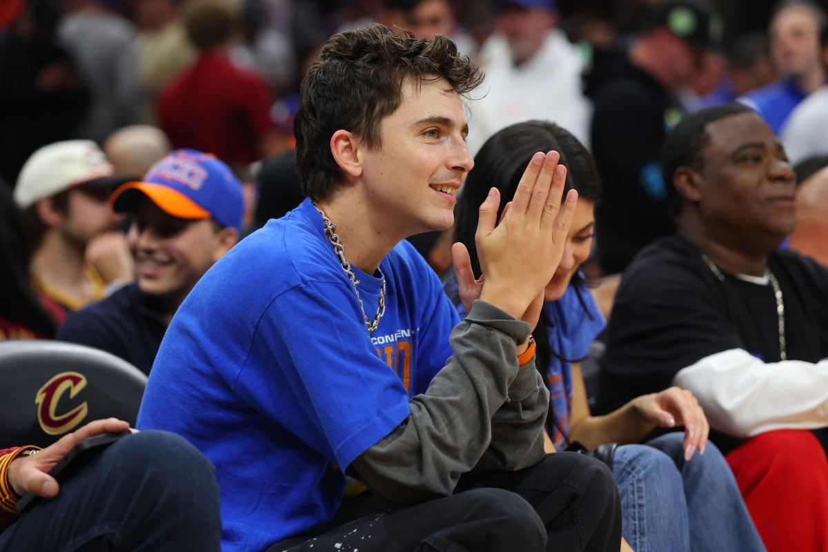 Timothée Chalamet and Every Celebrity Spotted at Game 1 of the NBA Finals