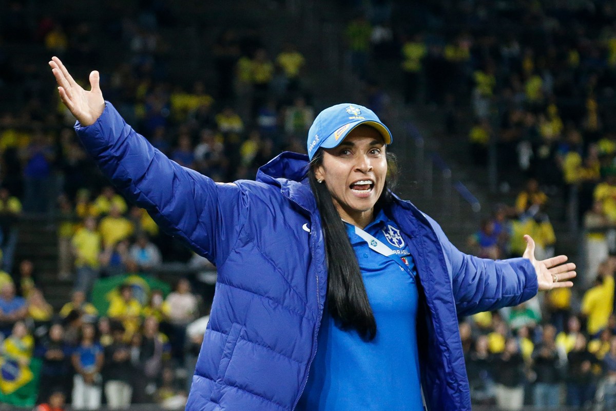 Brazil's Marta Reacts to Lionel Messi Besting Her as All-Time World Cup Scorer