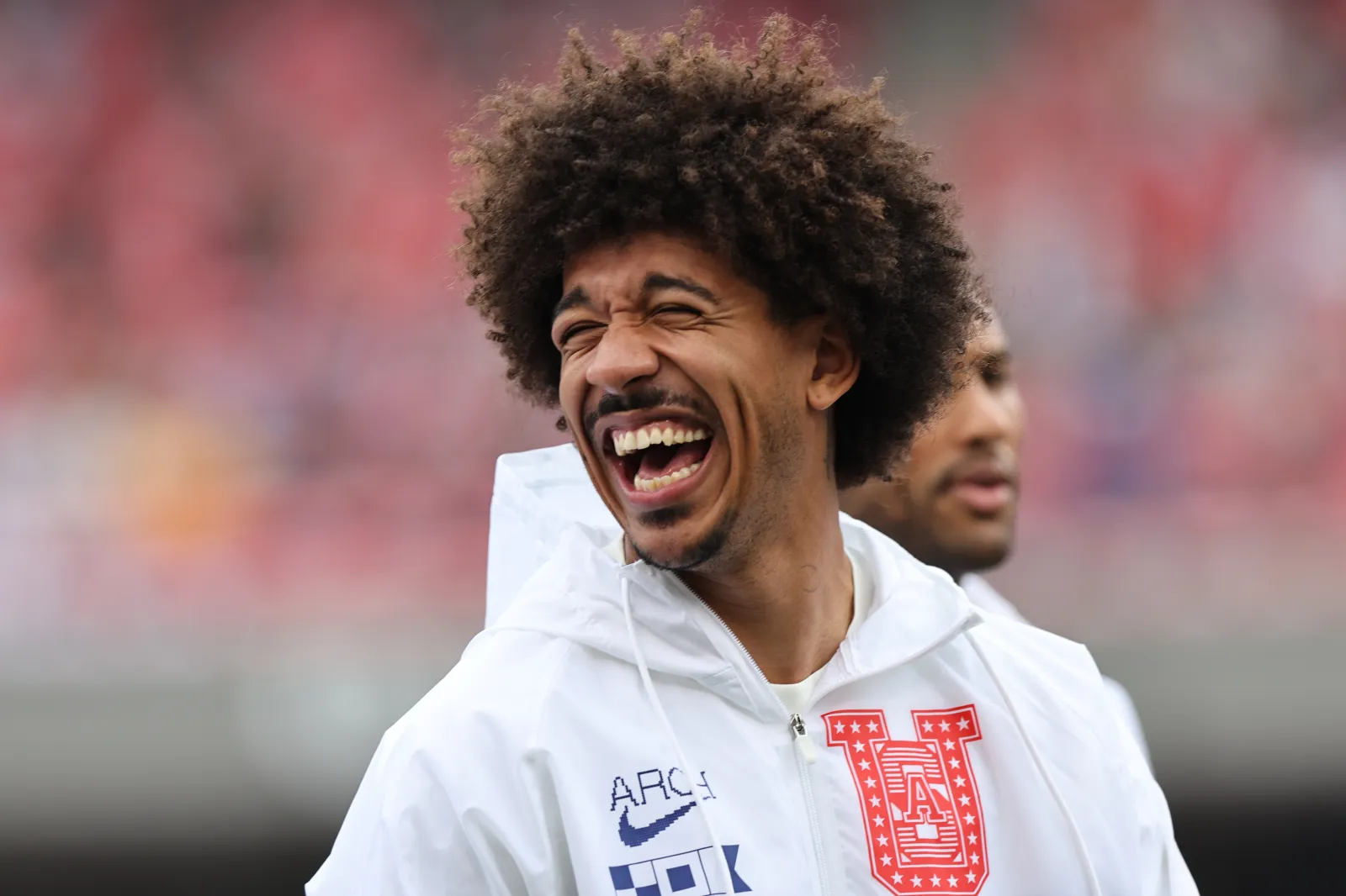 Chris Richards of the United States reacts prior to the international friendly match between United States and Germany at Soldier Field on June 06, 2026 in Chicago, Illinois. (Photo by Omar Vega/USSF/Getty Images)
