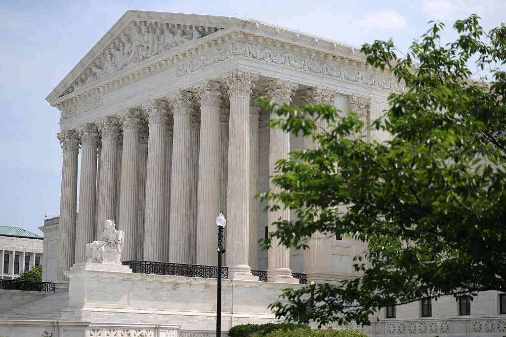 The U.S. Supreme Court is seen on June 11, 2026 in Washington, DC. The Supreme Court released rulings today in Keathley v. Buddy Ayers Construction, FS Credit Opportunities Corp. v. Saba Capital Master Fund, Ltd., and Abouammo v. United States. (Photo by Kevin Dietsch/Getty Images)