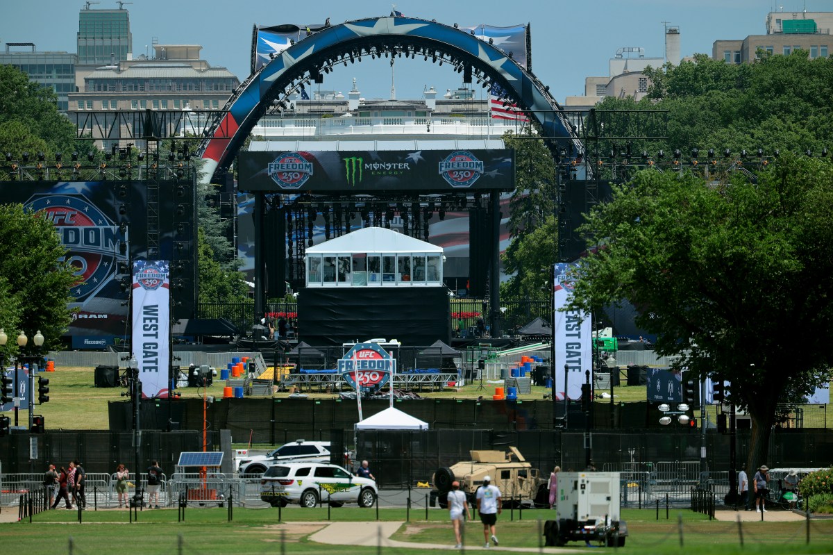 UFC Freedom 250 Faces 'Chaotic' Weather Concerns at White House Event