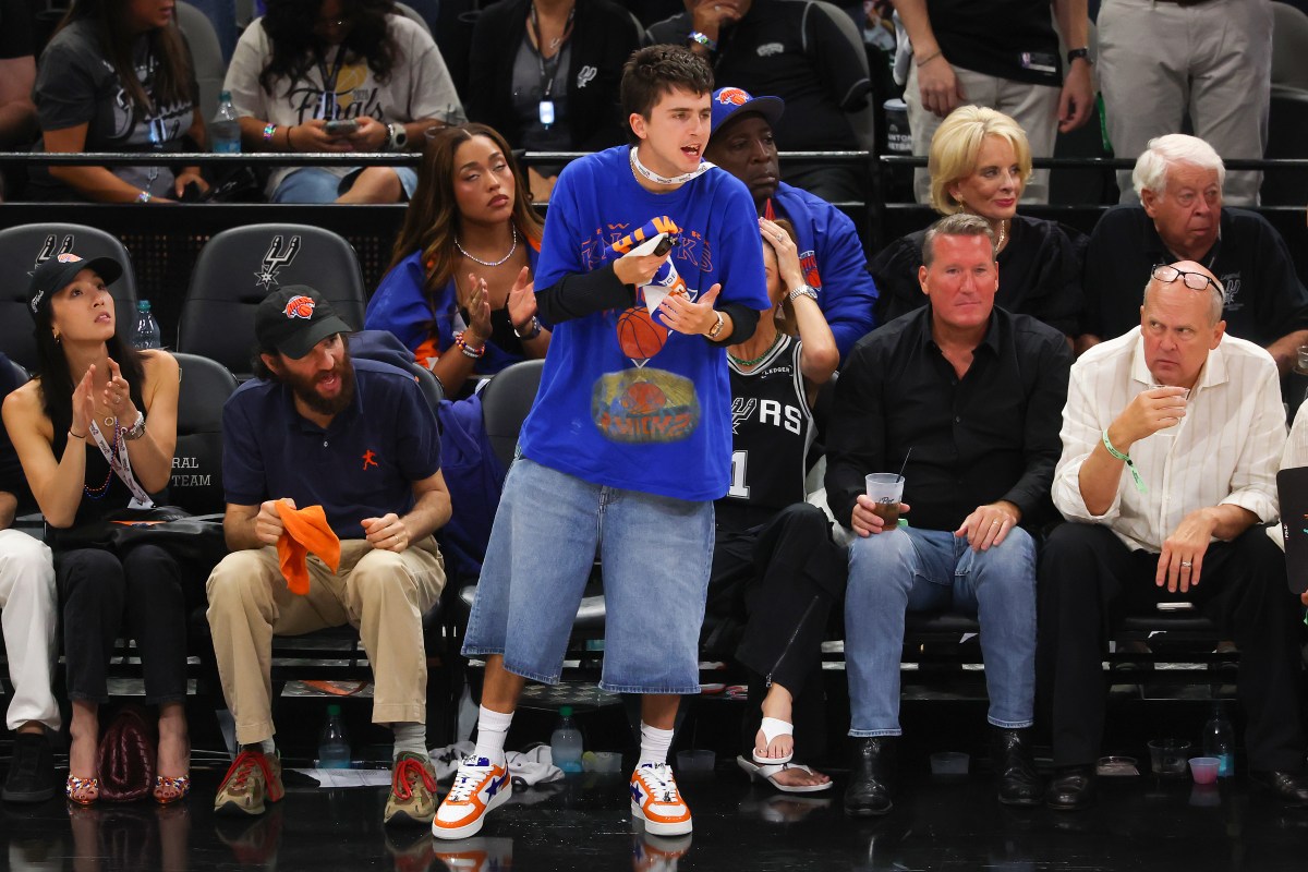 Timothée Chalamet Goes Viral For What He Said After Knicks Won NBA Finals