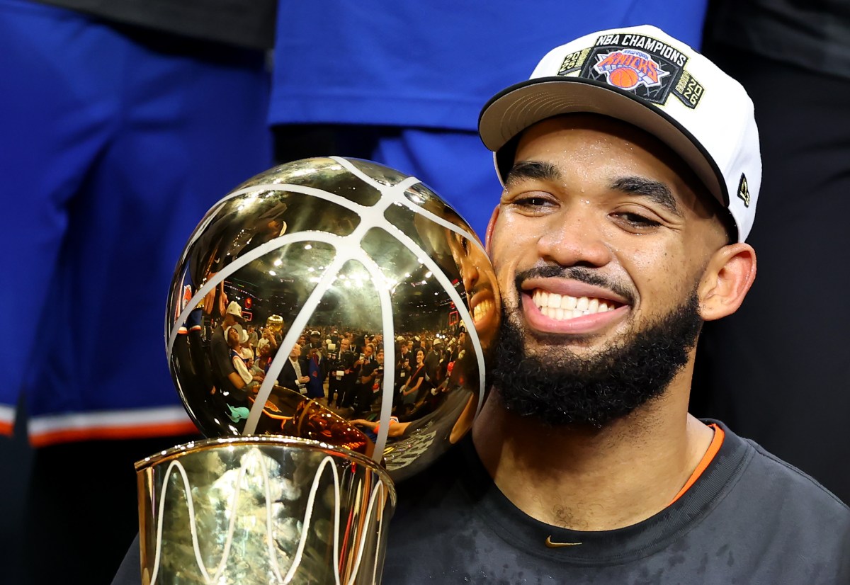 Karl-Anthony Towns Shades Brooklyn Nets After Knicks' NBA Title Run
