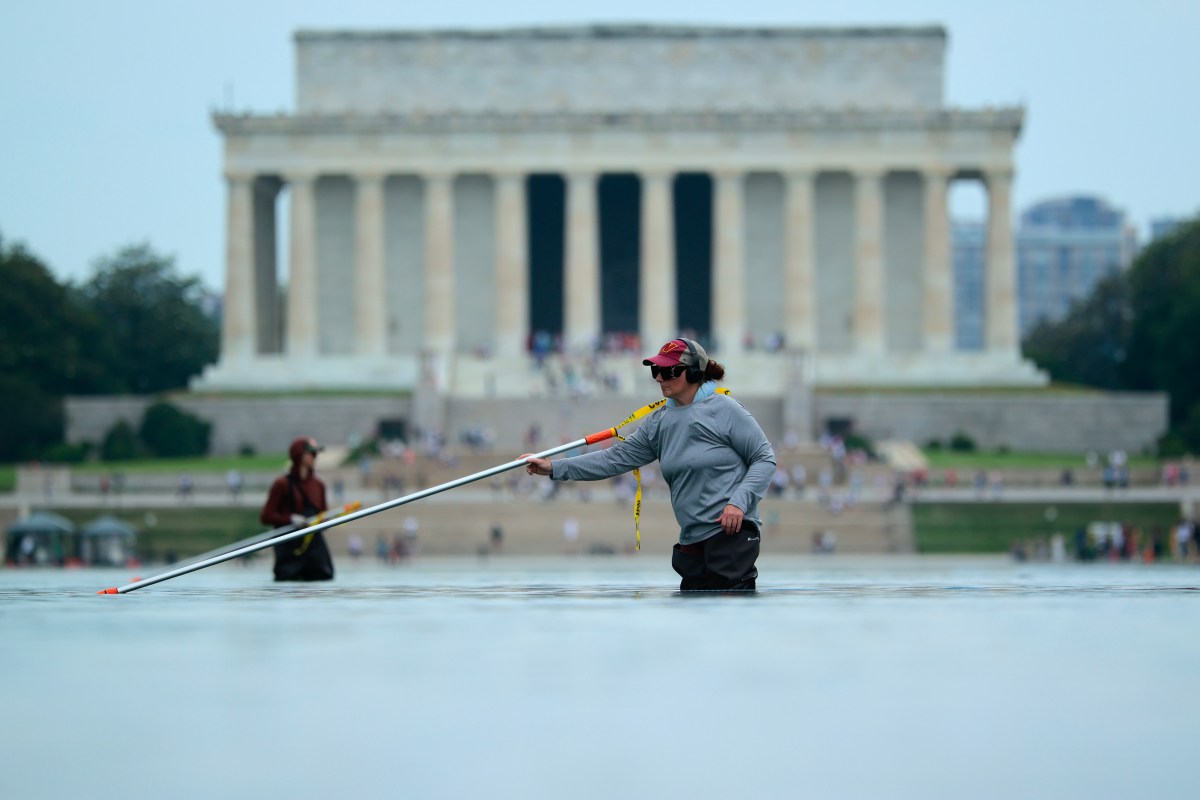 Pool Experts Wade in on How to Fix the Lincoln Memorial Reflecting Pool
