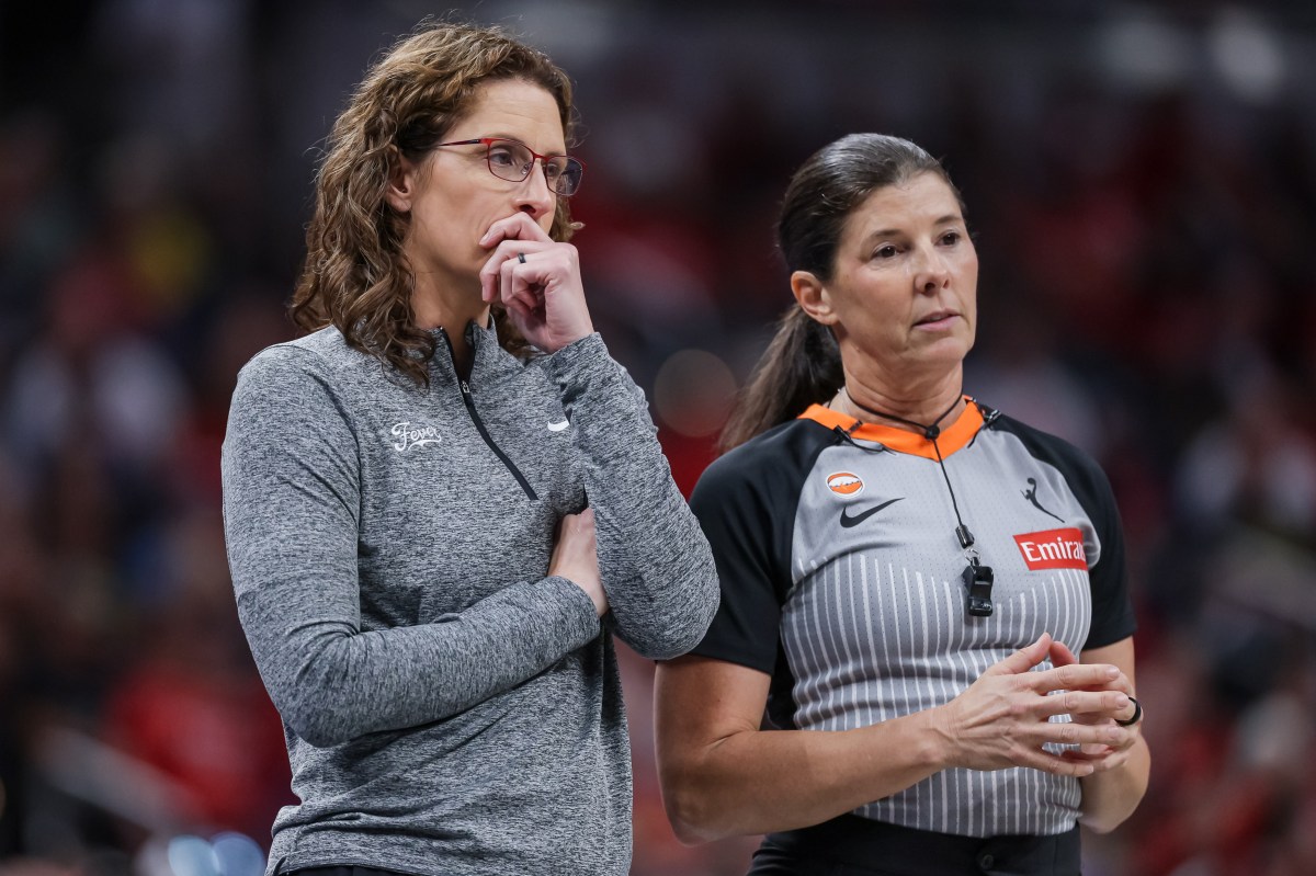 Fever Coach Stephanie White Blasts Officials After Caitlin Clark Exit