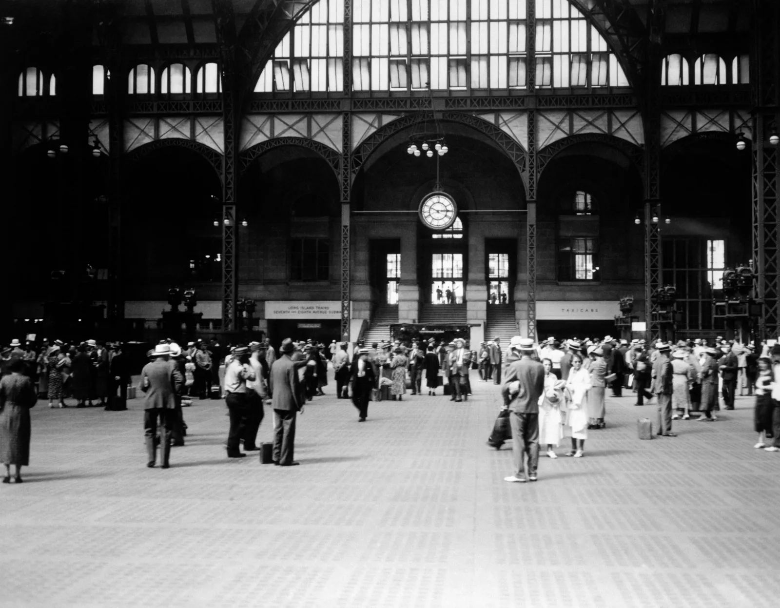 A view of Penn Station in the 1930s.