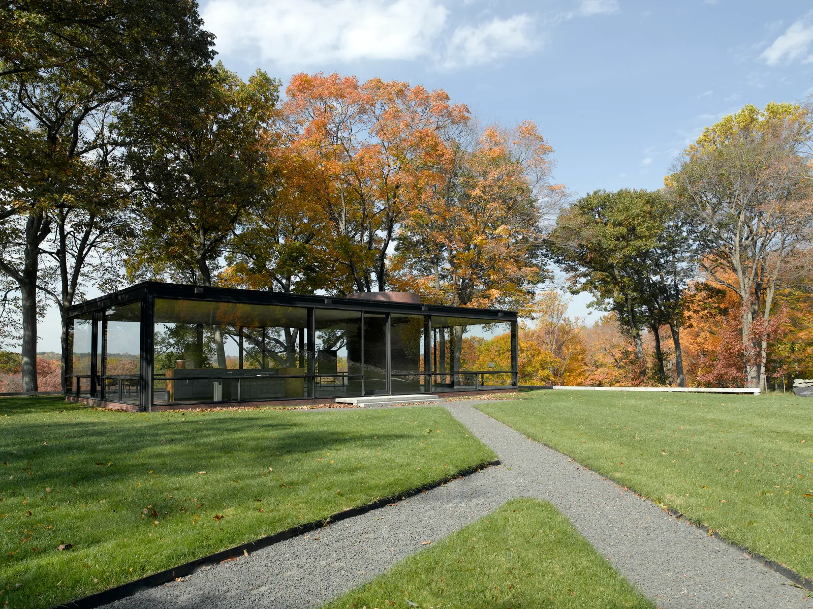 Glass House, New Canaan, Connecticut