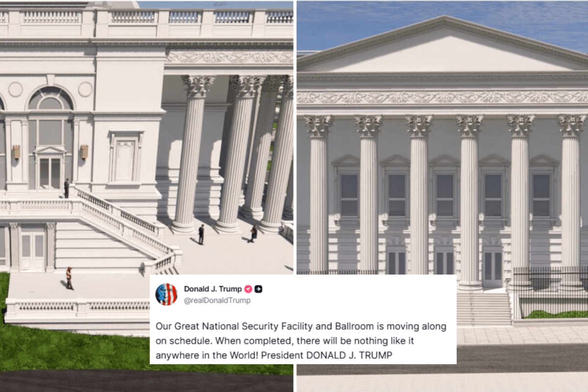 Trump Unveils New Ballroom Images: 'Great National Security Facility'