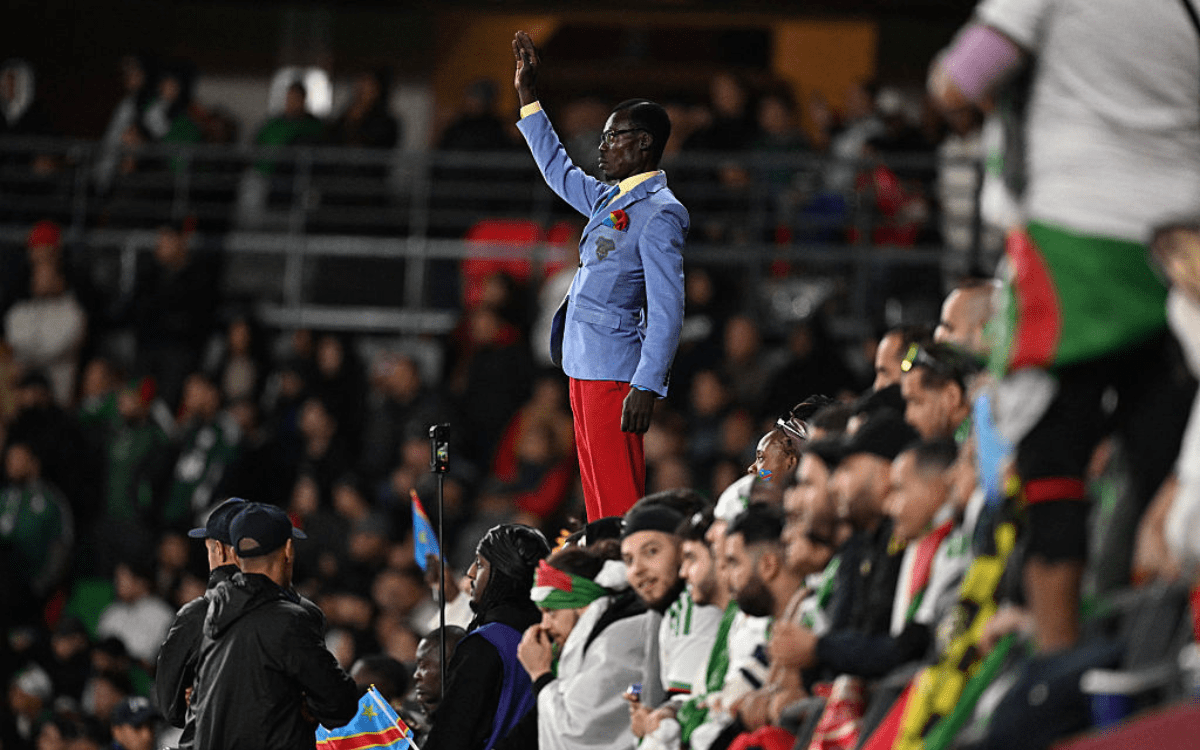 Who Is Lumumba Vea? Meet The Man Who Stayed Still For Entire DR Congo Match