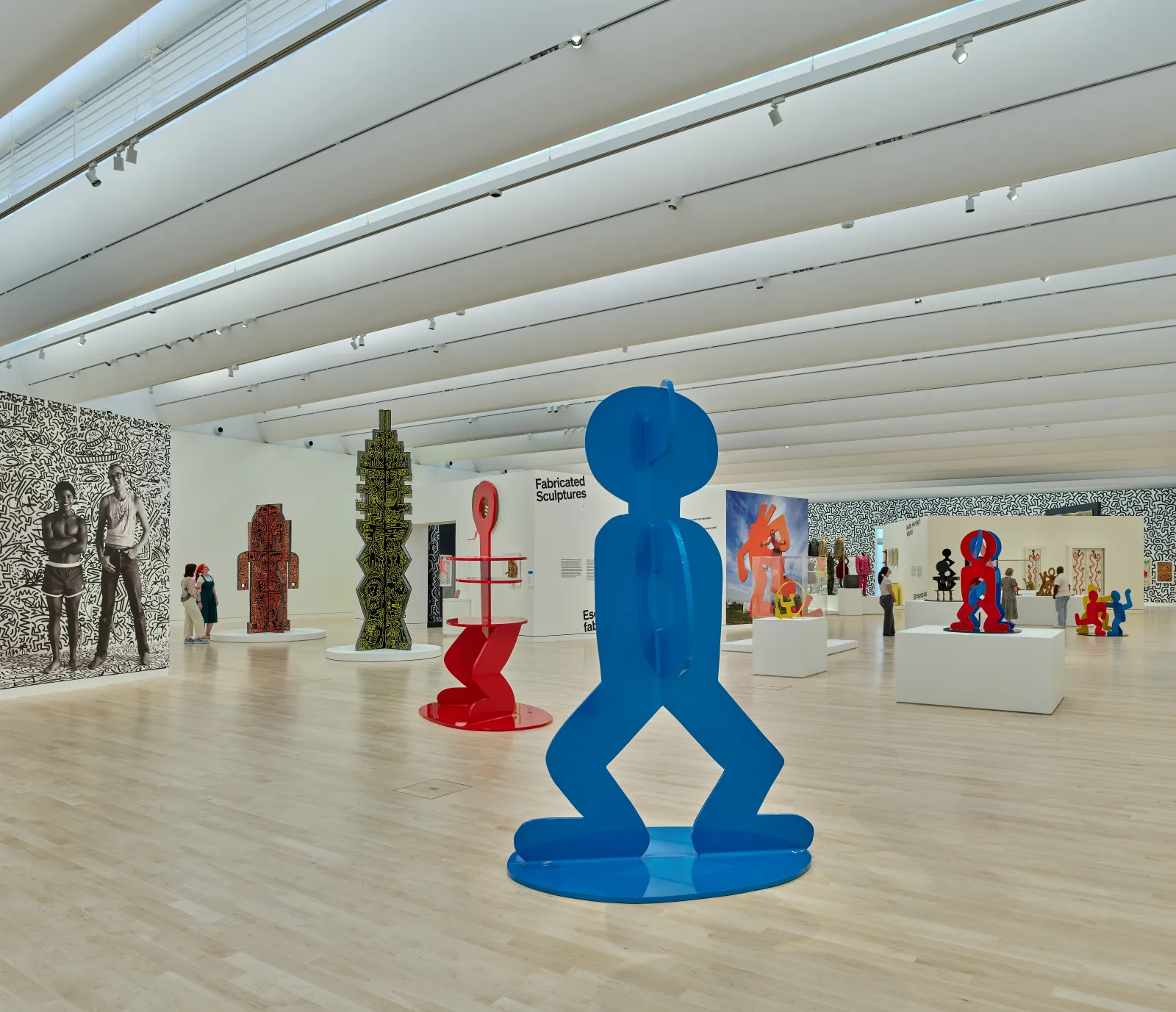 New-North-Temporary-Exhibition-Gallery-2-Tim-Hursley-Keith-Haring-artwork-Keith-Haring-Foundation.jpg?w=1600&quality=80&webp=1