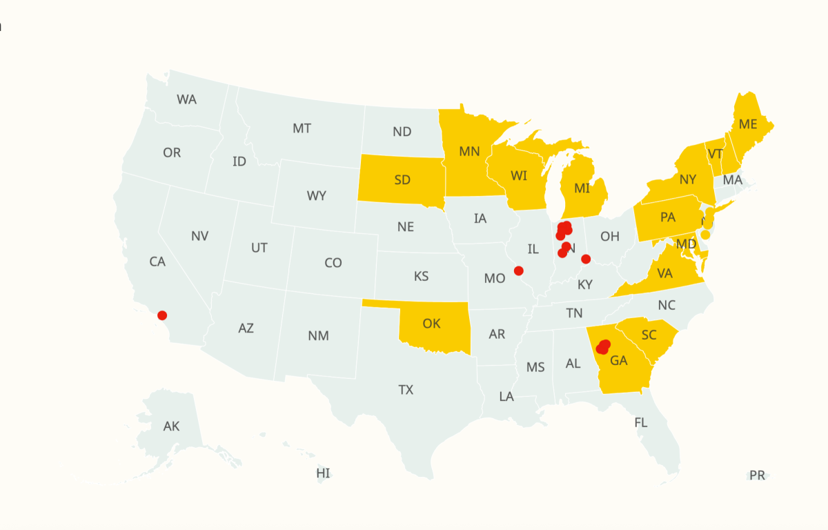 Map Shows Where Data Centers Are Being Banned