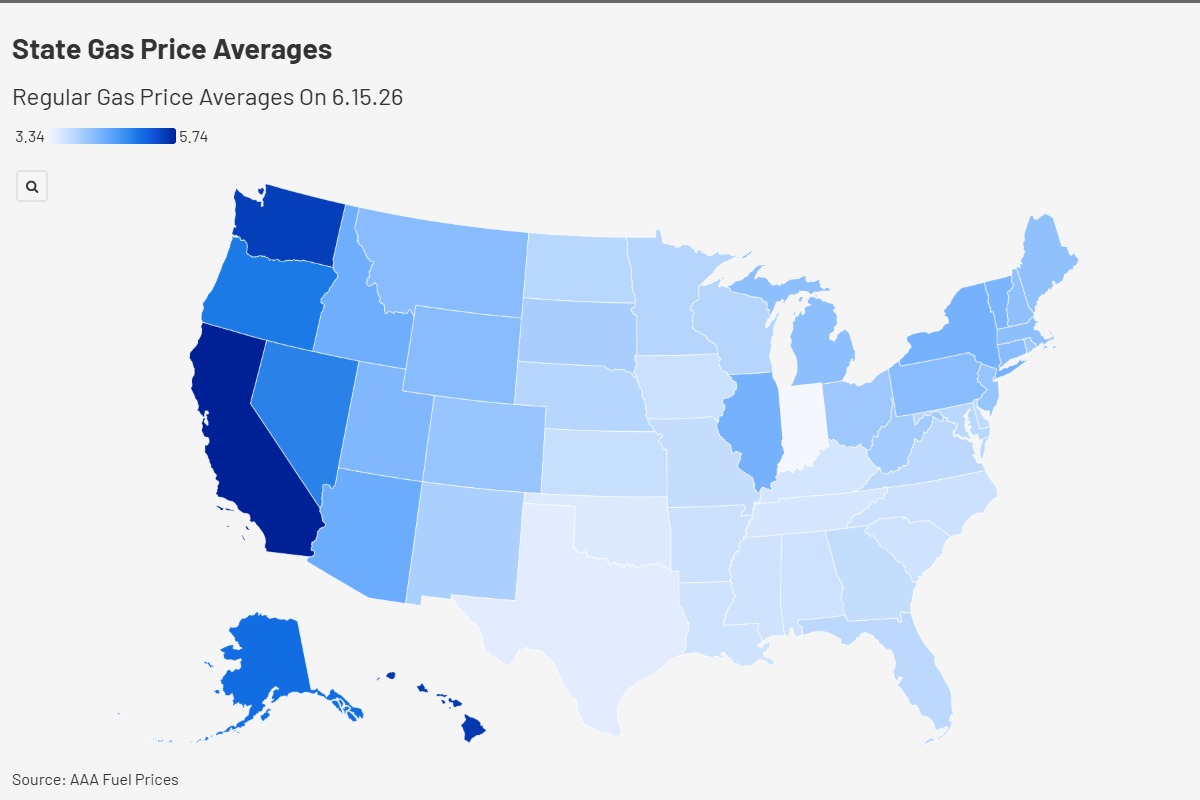 newsweek.com - Hannah Parry - Iran deal could lower gas prices. Map shows who stands to gain most