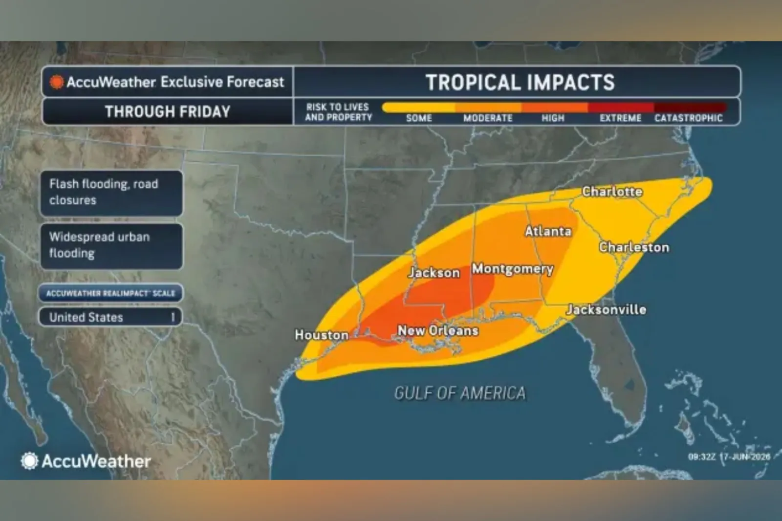 Map Shows Where Possible Tropical Storm Arthur Poses Worst Threat To ...