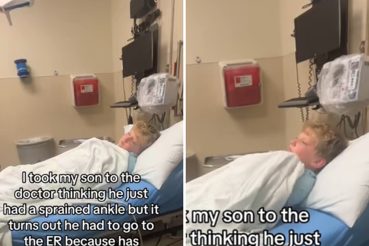 Mom Thinks Son Has Sprained His Ankle—Then Doctors Reveal Shocking Truth