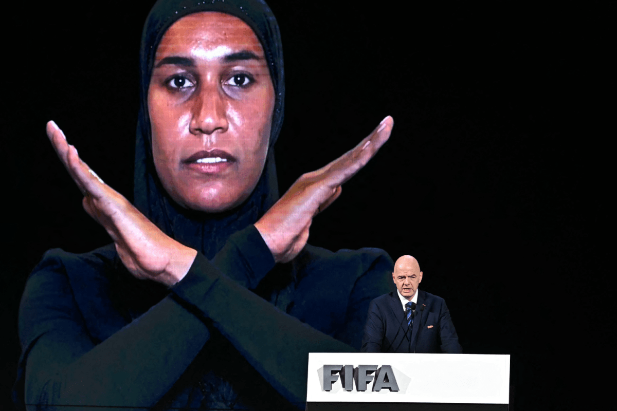 Meaning Behind 'X' Gesture Players Can Use To Stop Matches at the World Cup