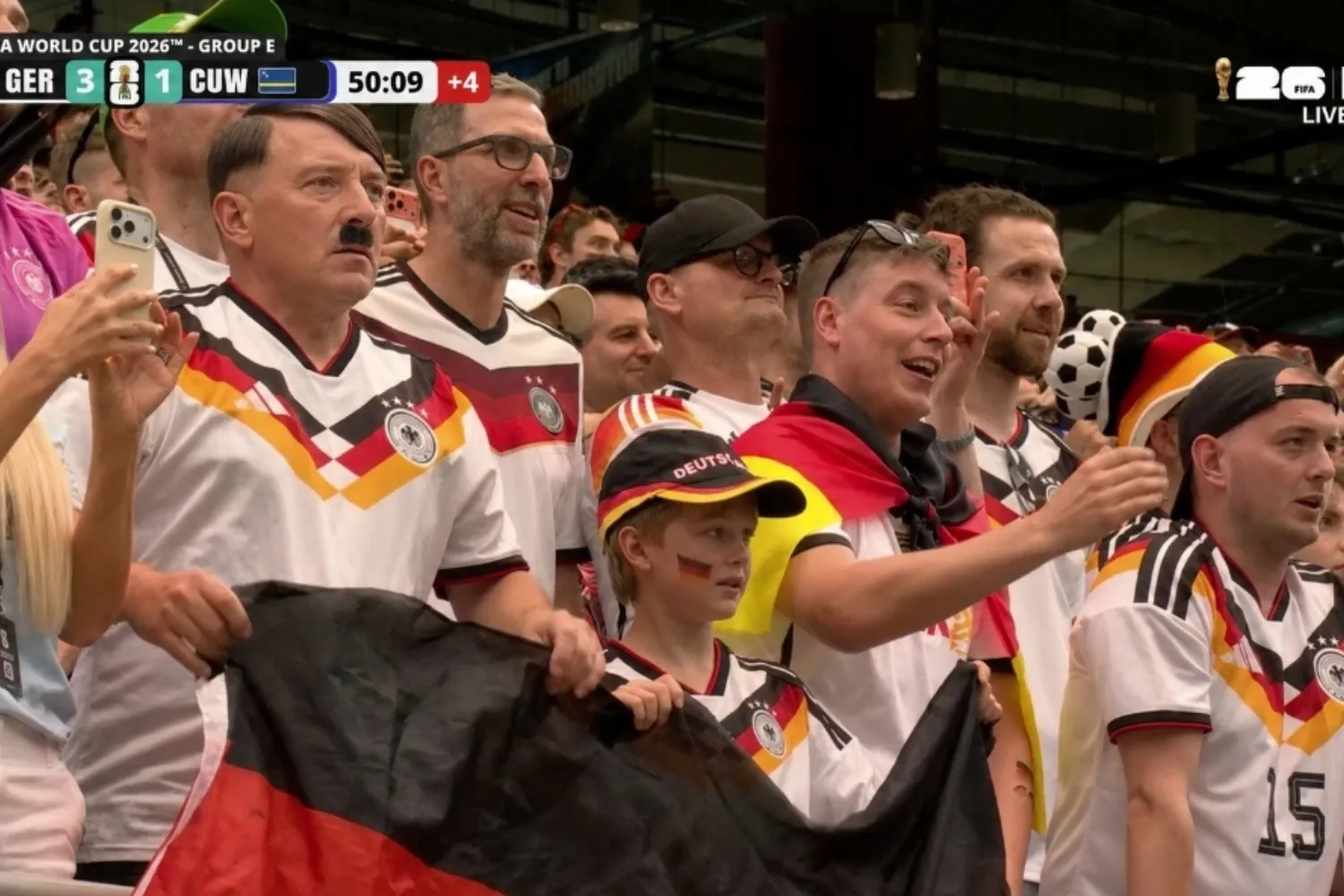 Fact Check: Was Hitler Lookalike Spotted at Germany World Cup Game?