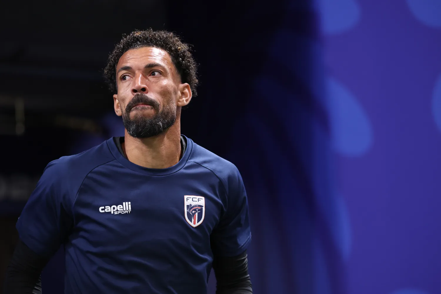 Vozinha of Cabo Verde looks on prior to the FIFA World Cup 2026 Group H match between Spain and Cabo Verde at Atlanta Stadium on June 15, 2026 in Atlanta, Georgia.