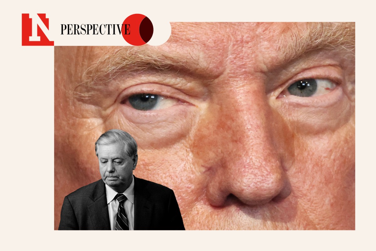 At Lindsey Graham's Funeral, Trump Stares Down Politics of Never Leaving