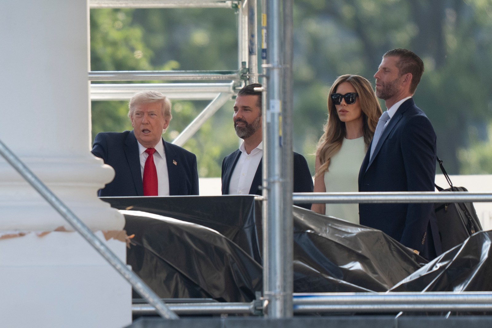 newsweek.com - Gabe Whisnant - Trump says his kids face endless 'conflicts' under White House spotlight