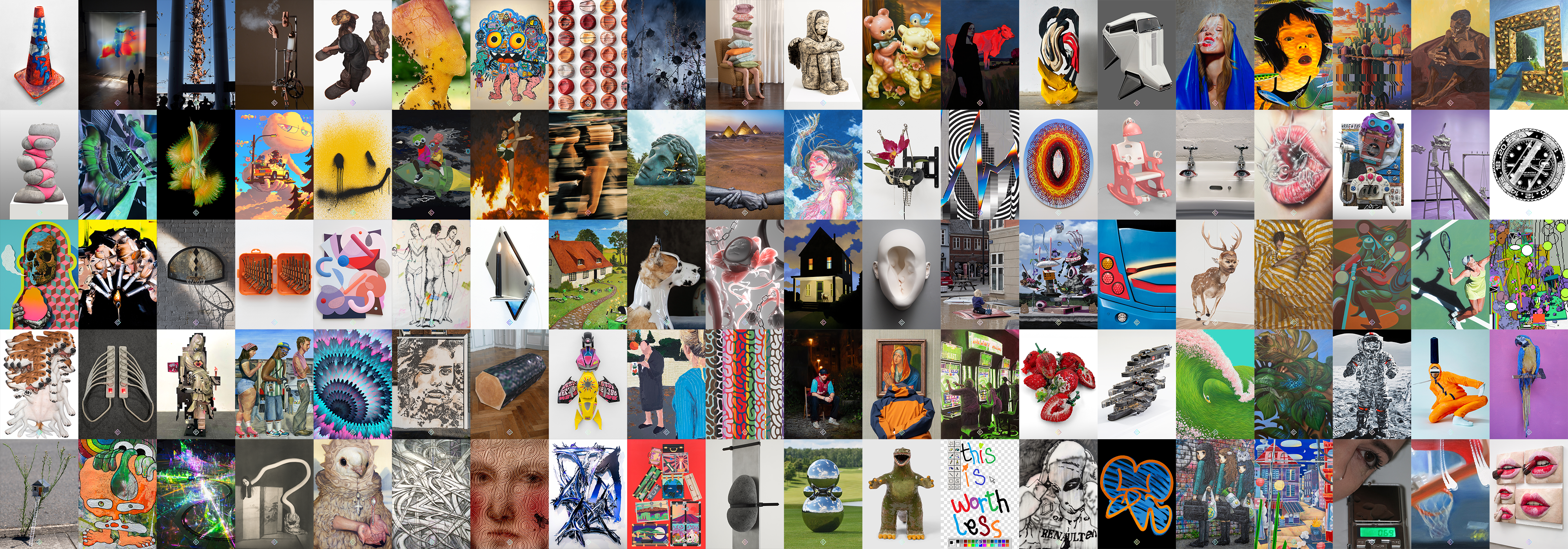 Inside Contemporary100's New Trading Card Universe for Art