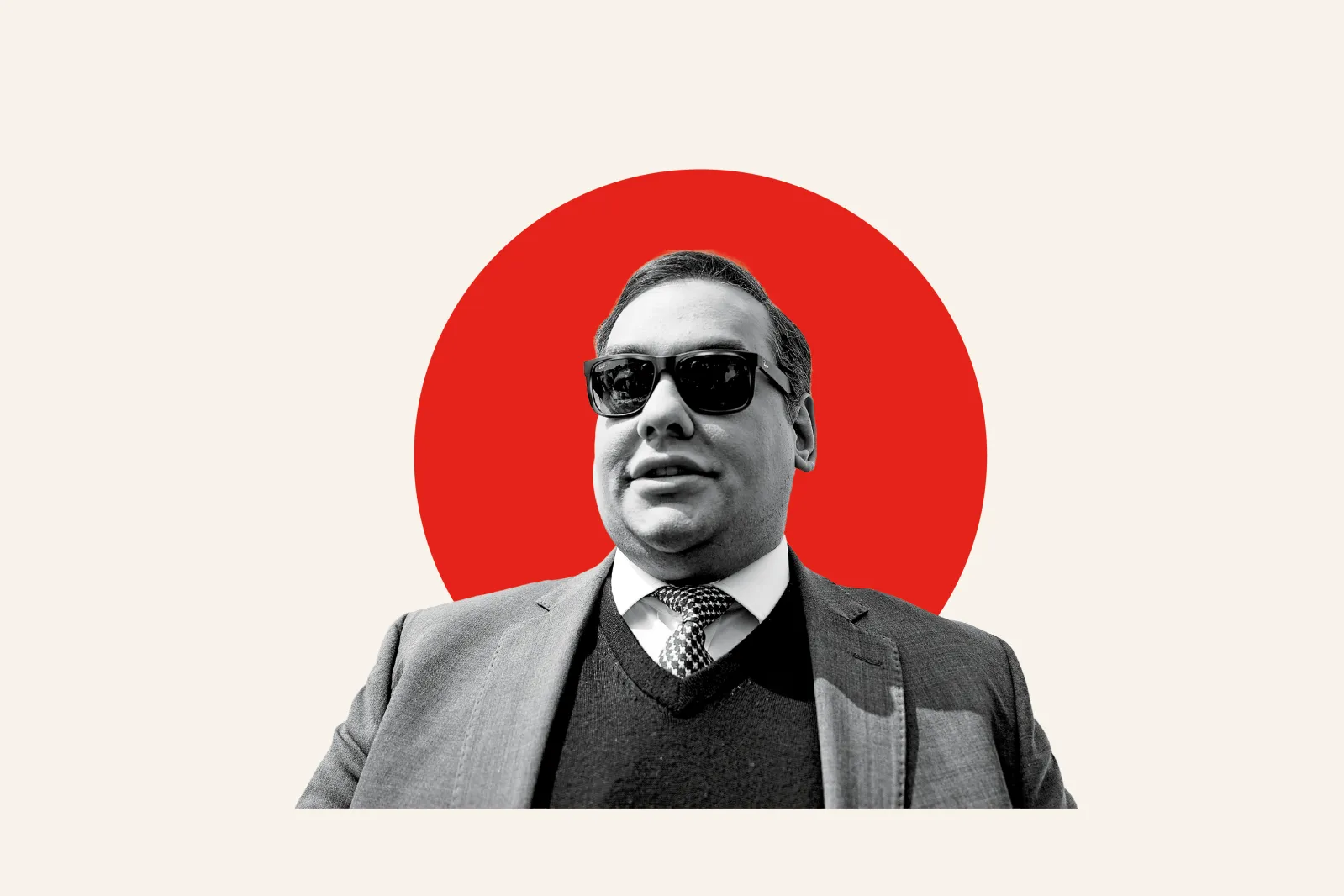 Image for article: George Santos Finally Finds the Perfect Stage