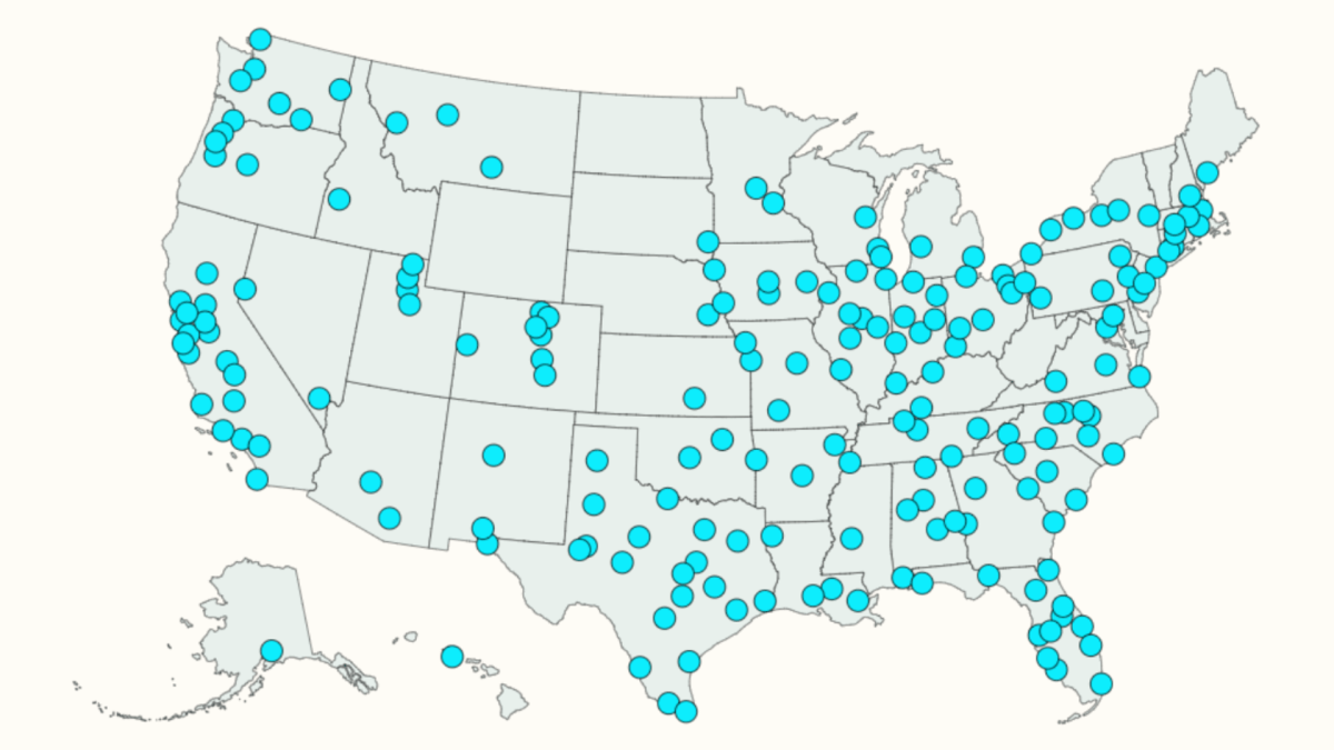 Map Shows Where Trump Bill Boosting Farm Subsidies for City Residents
