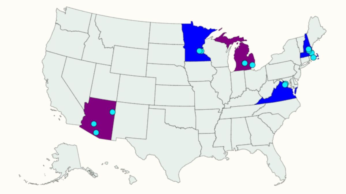 Map Shows States Where Trump Admin is Deploying Election Monitors