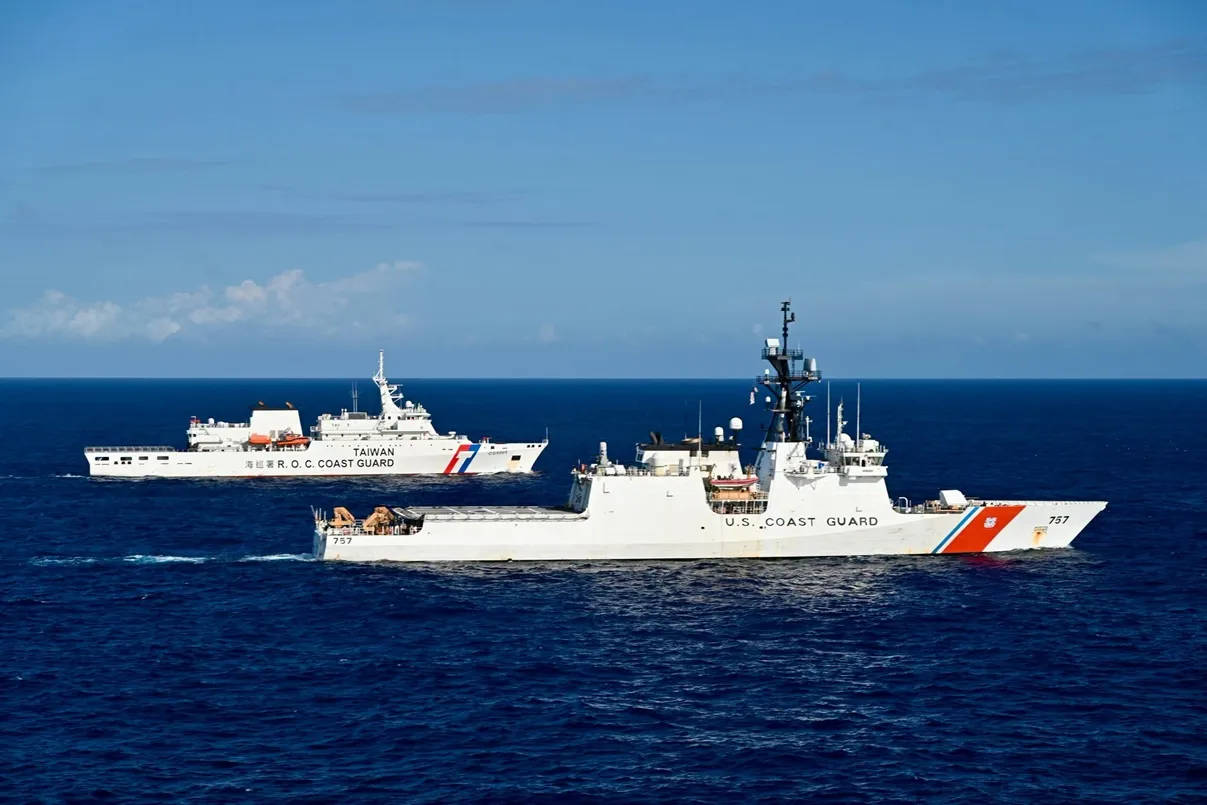 US Reveals Rare Coast Guard Drills With Taiwan