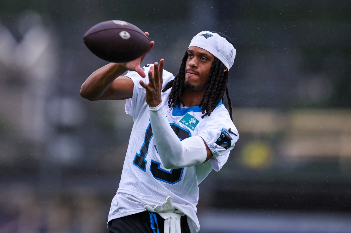 Panthers Lose Rookie WR to Injury