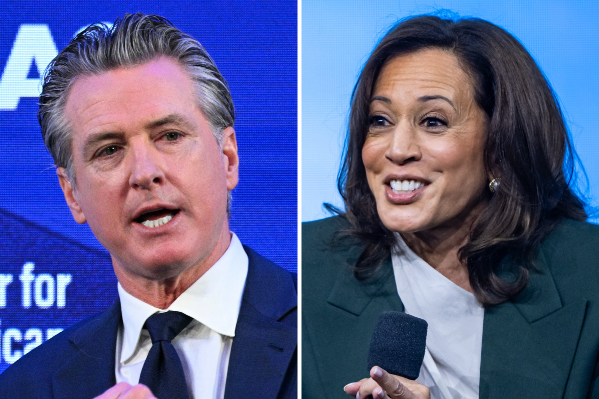 Kamala Harris Beating Gavin Newsom by Double Digits in New 2028 Poll