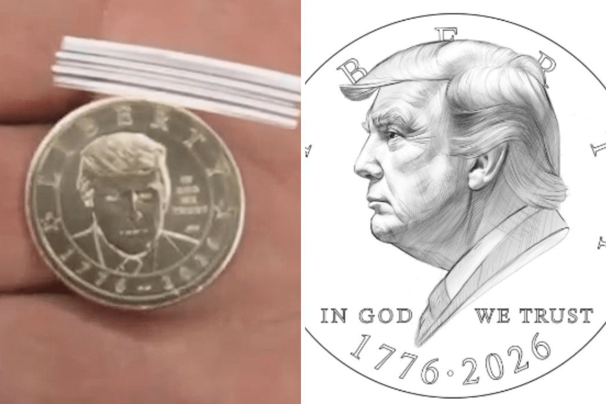 Trump& 039;s Face on New $1 Coin Revealed