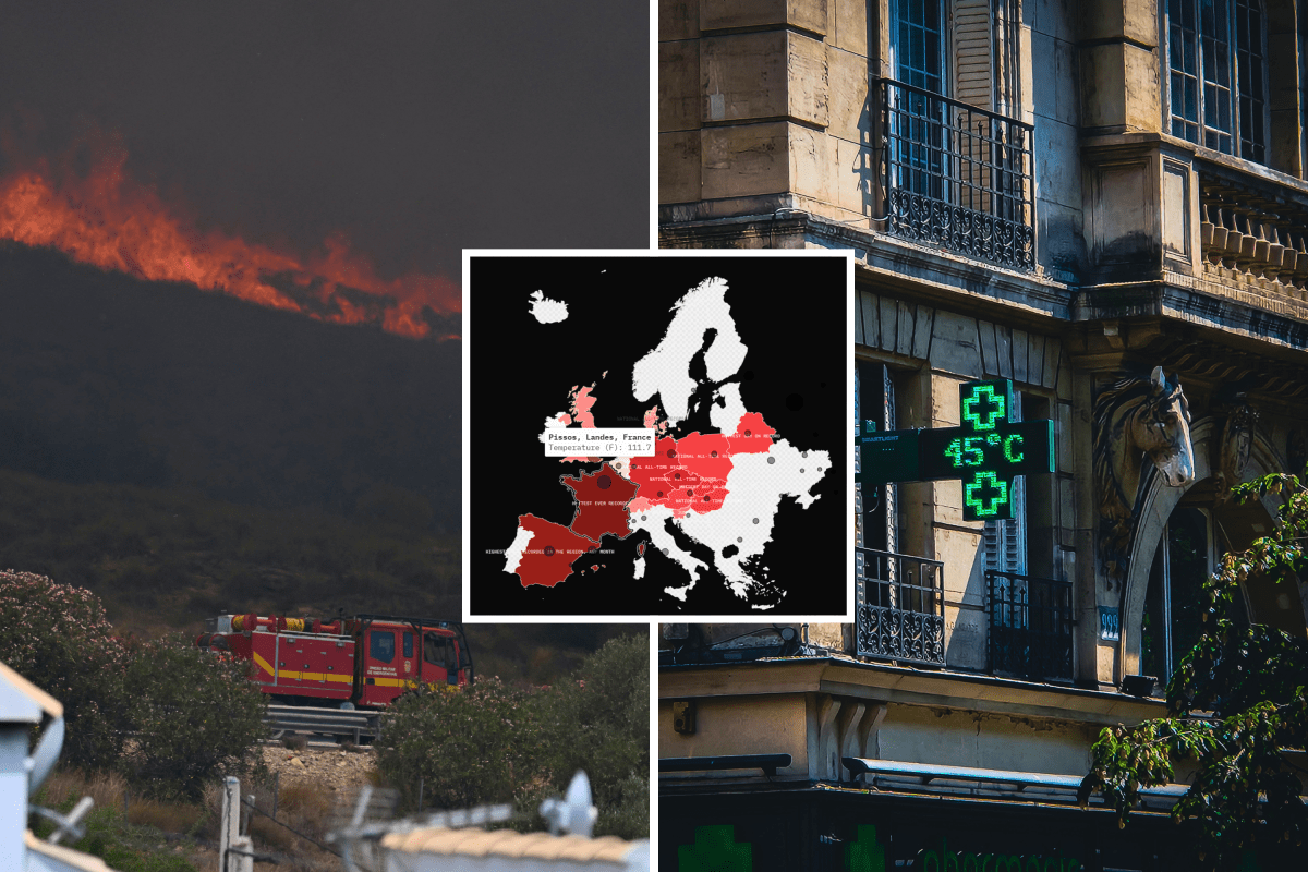 Map Shows Every Temperature Record Broken in Europe’s Historic Heat Wave