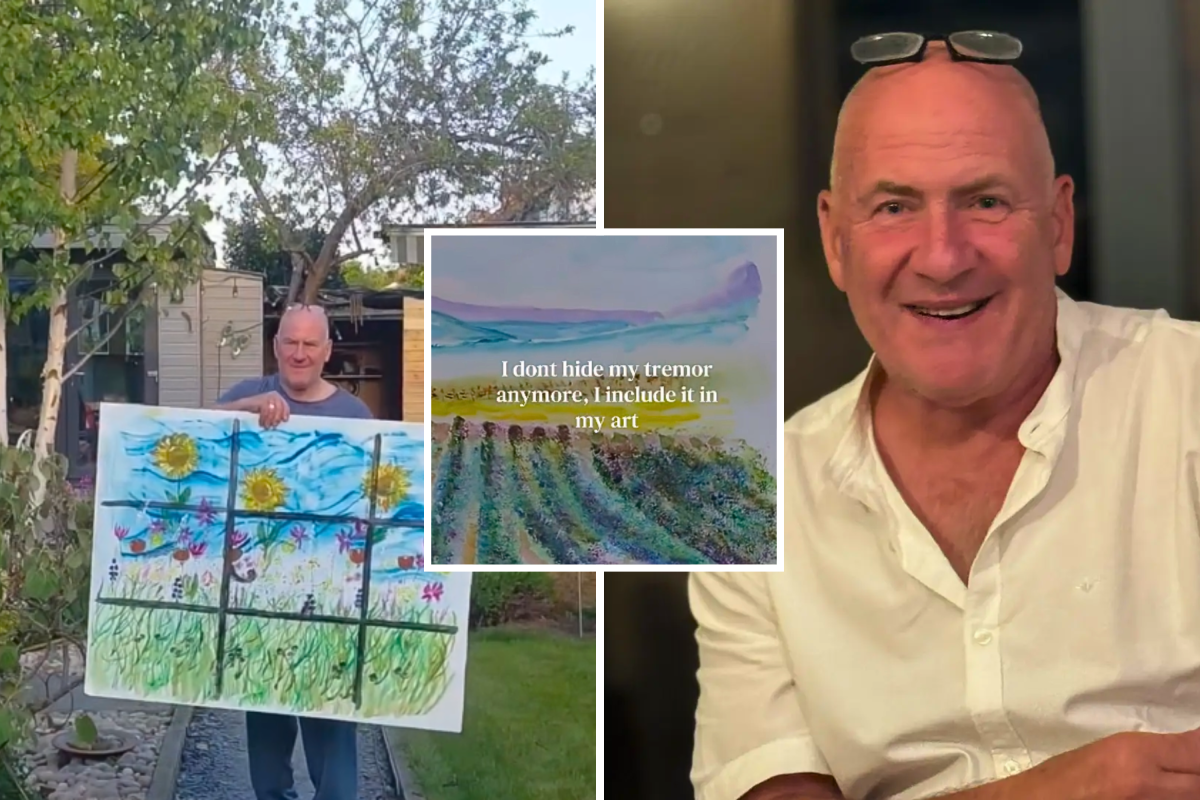 Artist With Parkinson’s Embraced His Tremor—What Happened Next Amazed Him