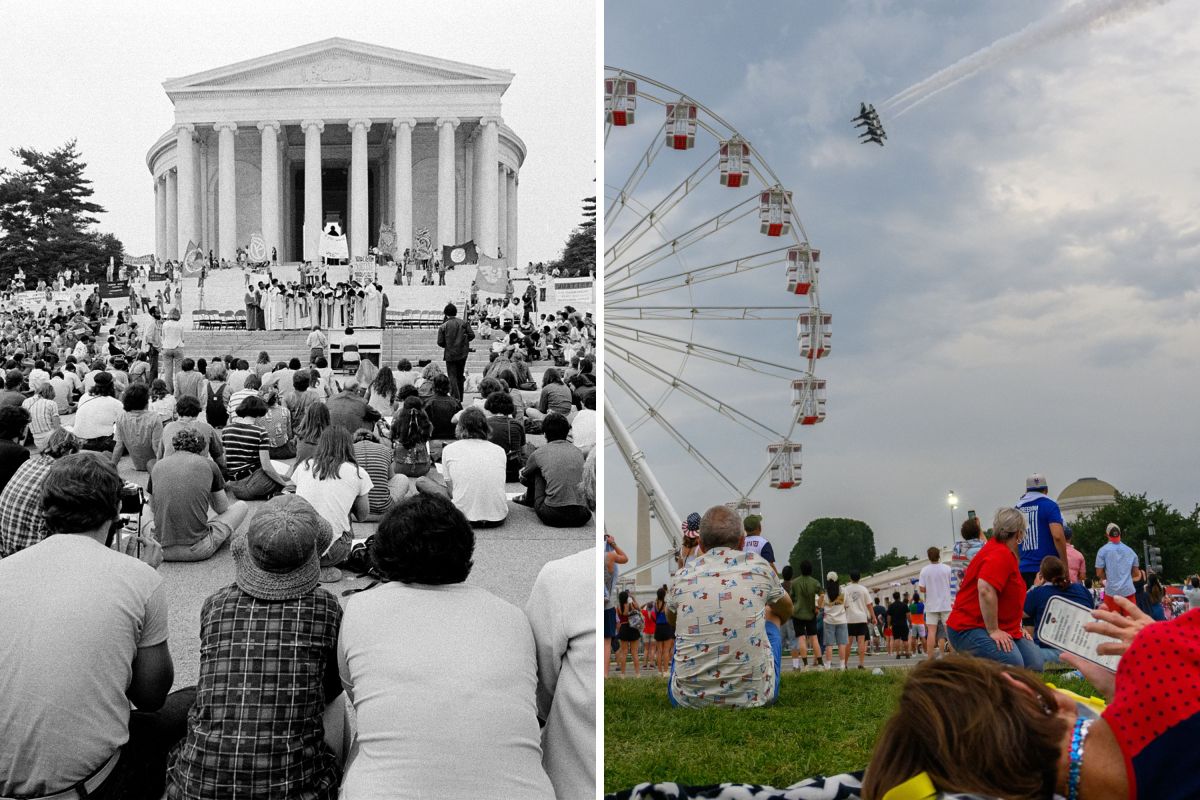 How Trump’s America 250 Crowd Size Compares to 1976 Bicentennial
