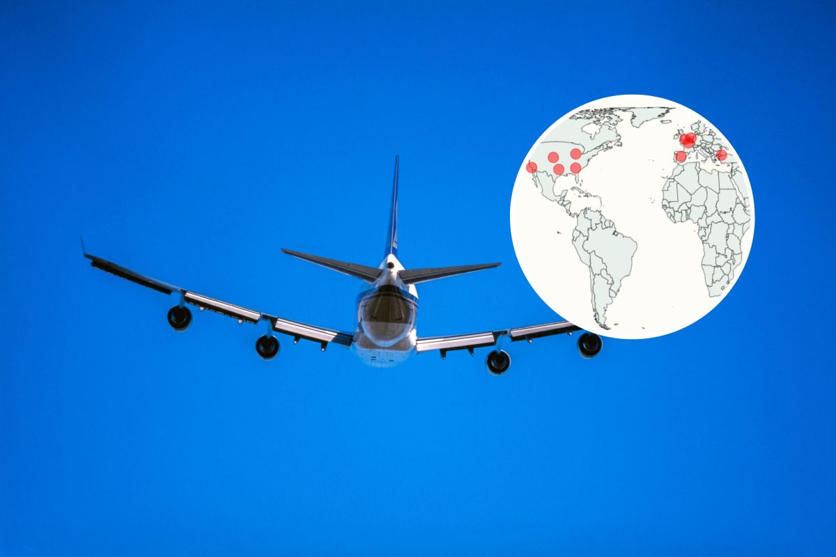 Map Reveals Top 20 Busiest Airports in the World: Where US Stands