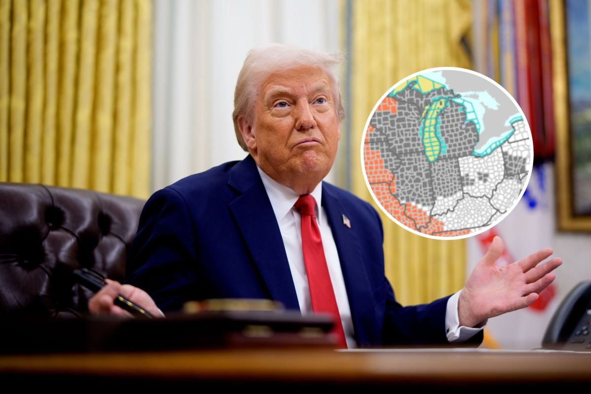Map Shows Air Quality Alert as Trump Calls For Canada To Pay Map Shows Air Quality Alert as Trump Calls For Canada To Pay